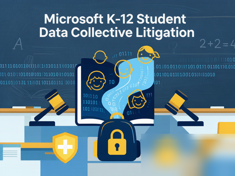 微软被控通过K-12学校合作收集利用学生数据牟利：四名学生提起集体诉讼