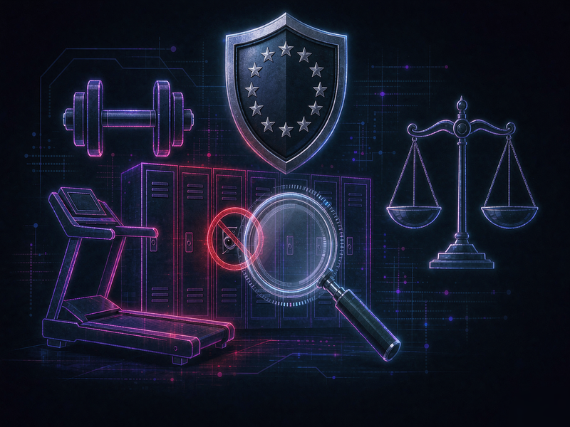 中国香港PCPD主动对健身连锁24/7 FITNESS展开合规检查：更衣室发现隐蔽针孔摄像头，要求企业说明事件后已采取的安全措施是否足以防止再次发生